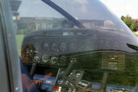 F-GDYV @ AVN - View into the cockpit of F-GDYV.