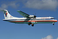 N407AT @ SXM - visitor