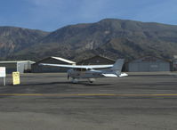 N214GZ @ SZP - 2005 Cessna 172S SKYHAWK SP, Lycoming IO-360-L2A 180 Hp, holding short Rwy 22 - by Doug Robertson