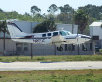 N82UC @ DAB - Beech 58 Baron - by Florida Metal
