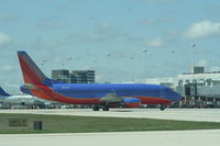 N617SW @ KSAT - Boeing 737-300 - by Mark Pasqualino