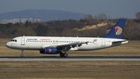 SU-GBF @ VIE - Ägypt Air A320-231 touch down RWY 34 - by Dieter Klammer
