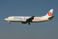 CN-RNC @ BRU - arrival of flight 8A412 from Marrakech