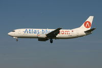 CN-RNC @ BRU - arrival of flight 8A412 from Marrakech - by Daniel Vanderauwera