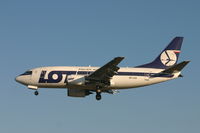 SP-LKD @ BRU - descending to rwy 25L - by Daniel Vanderauwera