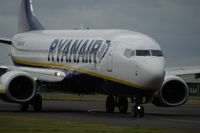 EI-DHH @ BOH - RYANAIR 737-800 - by Patrick Clements