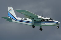 VP-AAA @ SXM - visitor