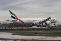 A6-EBY @ KPAE - First flight from Paine Field
