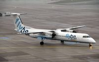 G-JECJ @ DUS - De Havilland of Canada DHC-8-402Q400