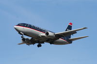 N518AU @ KORD - Boeing 737-300 - by Mark Pasqualino