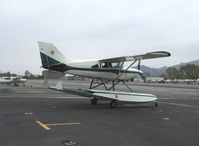 N98MT @ SZP - 1986 Maule MX-7-420 Rocket conversion Turboprop Amphibian, Allison 250-B17 400 shp, EDO 2750 amphibious floats, transient parking - by Doug Robertson
