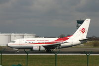 7T-VJR @ BRU - reducing the speed on rwy 25L