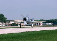 N56SF @ DPA - Taking off Runway 33