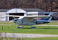 N5115N @ 12N - This 1980-vintage Skylane takes a rest at a peaceful airport. - by Daniel L. Berek