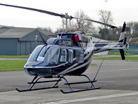 G-RCOM @ EGBJ - Bell 206L Long Ranger III