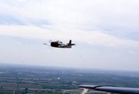 N303NA - Shot from the turret position of a TBM, D-Day flight
