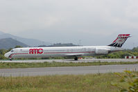 SU-BMQ @ BGY - AMC Aviation MD90