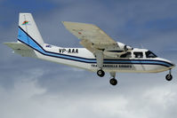 VP-AAA @ SXM - visitor