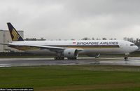 9V-SWJ @ KPAE - First flight from Paine Field