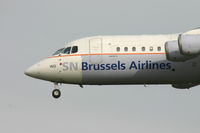 OO-DWG @ BRU - arrival of flight SN2310