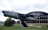72-0178 @ SGH - A-7D mounted at ANG armory - by Glenn E. Chatfield