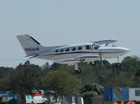 N384AM @ DAB - Cessna 421B - by Florida Metal