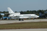 N530AR @ DAB - Falcon 50