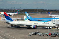 N155DL @ EGCC - Delta Air Lines - by David Burrell