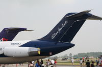 N697BJ @ DAY - Blue Jackets DC-9 - by Florida Metal