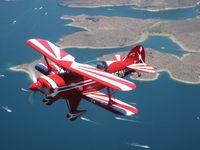 N5351N - Over Lake Pleasant - by Unknown