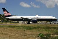 N755NA @ SXM - visitor
