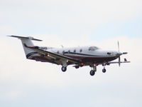 N724HS @ DAB - PC-12 - by Florida Metal