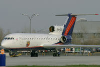 RA-42411 @ VIE - Rosoboronexport - Russian Defence Export Yakovlev Yak-42D