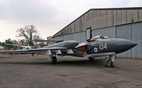 G-CVIX @ BOH - DH 110 SEA VIXEN NOW PAINTED IN ROYAL NAVY COLOURS
