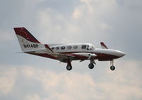 N414BP @ DAB - C414 - by Florida Metal