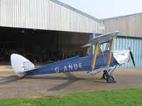 G-ANDE @ EGBK - DH82 Tiger Moth - by Simon Palmer