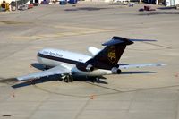 N935UP @ CID - UPS parked by the control tower - by Glenn E. Chatfield
