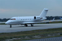 N814PS @ DAB - CL-600