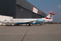OE-LVM @ VIE - AUstrian Arrows Fokker 100 - by Yakfreak - VAP