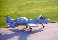 78-0650 @ CID - A-10A taxiing by the control tower - by Glenn E. Chatfield