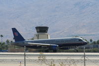 N437UA @ KPSP - Airbus A320