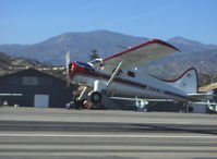 N233N @ SZP - 1956 DeHavilland (Canada) DHC-2 Mk 1 BEAVER, P&W R-985 Wasp Jr. 450 Hp, quick liftoff Rwy 22 - by Doug Robertson
