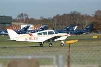 G-BUXN @ BOH - BEECH C23 SUNDOWNER - by Patrick Clements