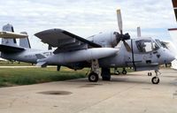 N906KM @ PWK - OV-1D on the ramp