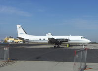 N195PA @ NTD - Grumman G-195C GULFSTREAM I Turboprop, two Rolls Royce Dart 529-8X 2,210 shp each - by Doug Robertson