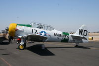 N1038A @ KRAL - North American SNJ-5 - by Mark Pasqualino