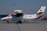 2601 @ VIE - Czech Air Force Let 410 - by Yakfreak - VAP