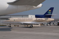 HZ-AFZ @ VIE - Saudia Falcon 900 - by Yakfreak - VAP