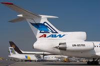 UN-85781 @ VIE - Atyrau Airways Tupolev 154 - by Yakfreak - VAP