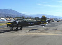 N4403K @ SZP - 1948 Ryan NAVION as L-17B, Continental E-185, transient parking - by Doug Robertson